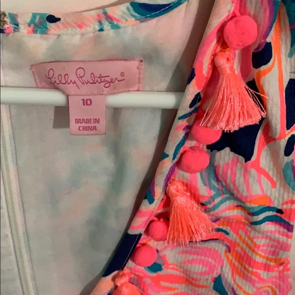 Lily Pulitzer size 10 shift dress - Picture 3 of 4